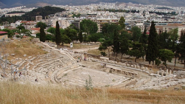 Dionysos-Theater in Athen (Foto: Werner Rieß)